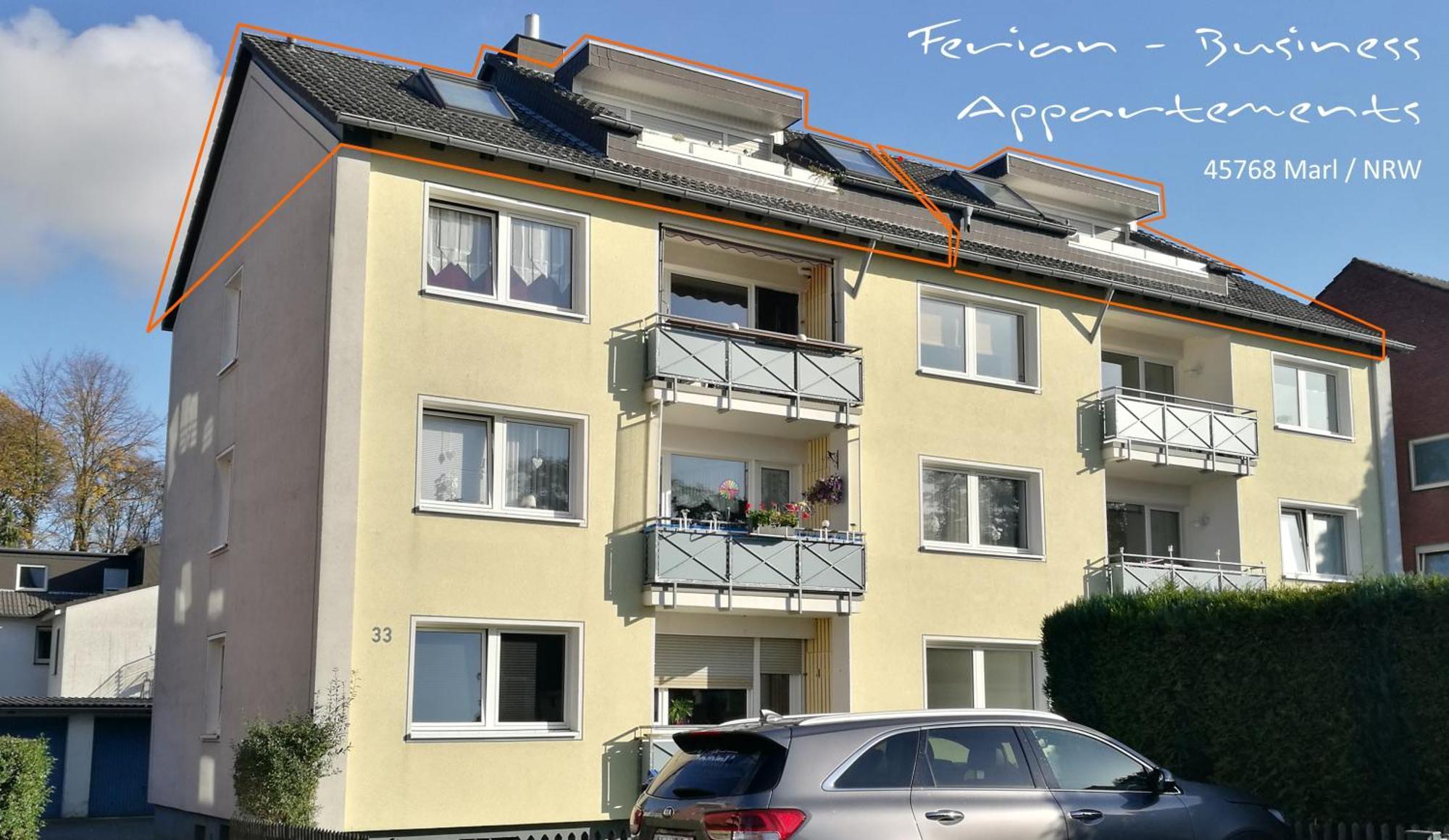 Modernes Und Ruhiges Appartement Mit Loggia Marl Extérieur photo